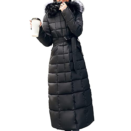 Amazon.com: Women's Winter Long Puffer Coat Long Sleeve Maxi